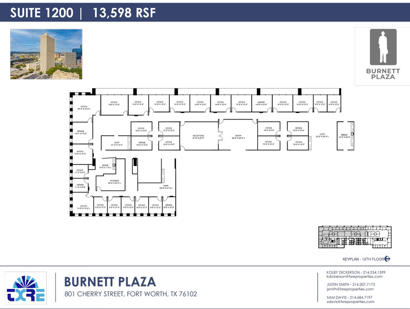 Suite 1200 floorplan