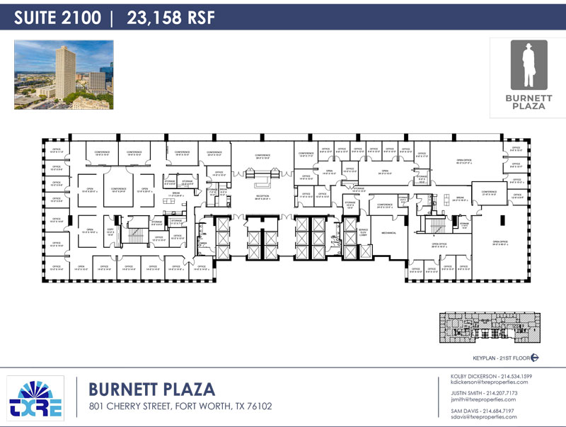 Suite 2100 floorplan